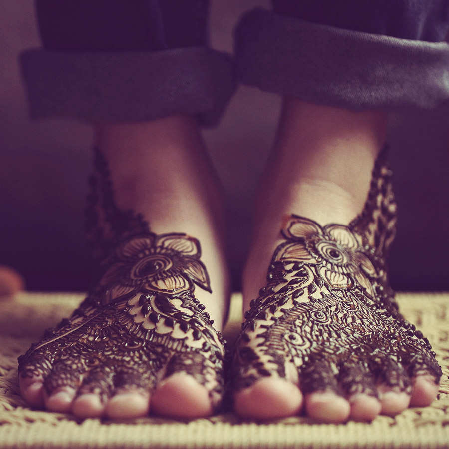 Feet Henna graphic