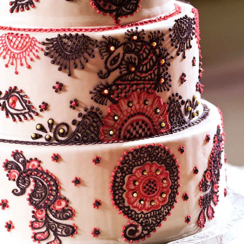 Mehndi Cake Details graphic