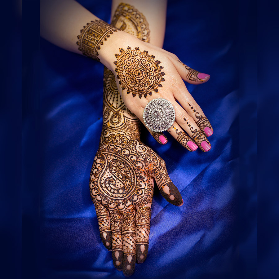 Bridal Hands Mehndi graphic