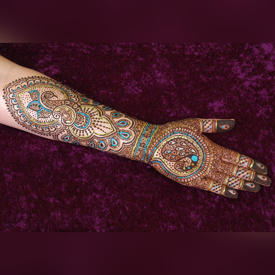 Bridal Mehndi graphic