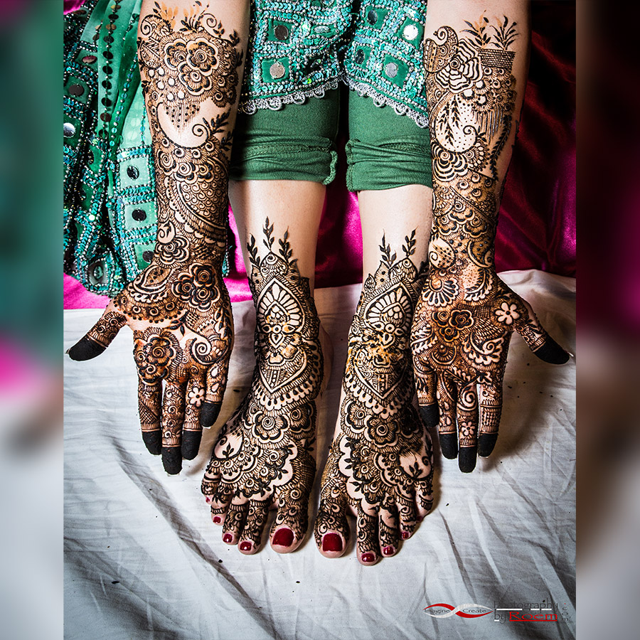 Bridal Hand & Feet Henna graphic