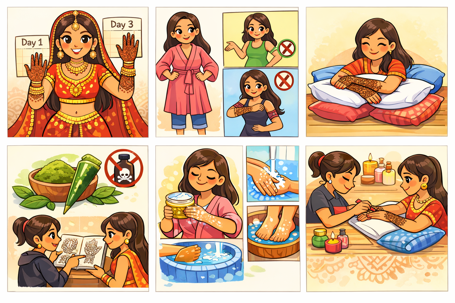 Bridal Mehndi Preparation Guide for Brides